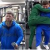 Po pranešimo apie sunkią ligą R. Kadyrovas pademonstravo savo sportinę formą