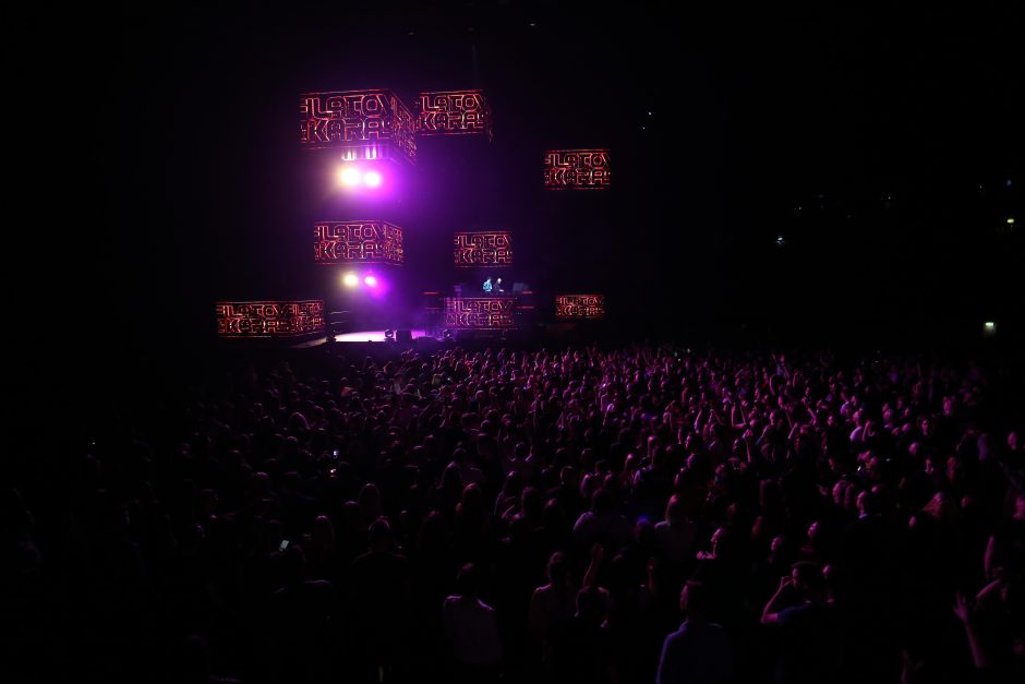 „Žalgirio“ arena virto šokių aikštele