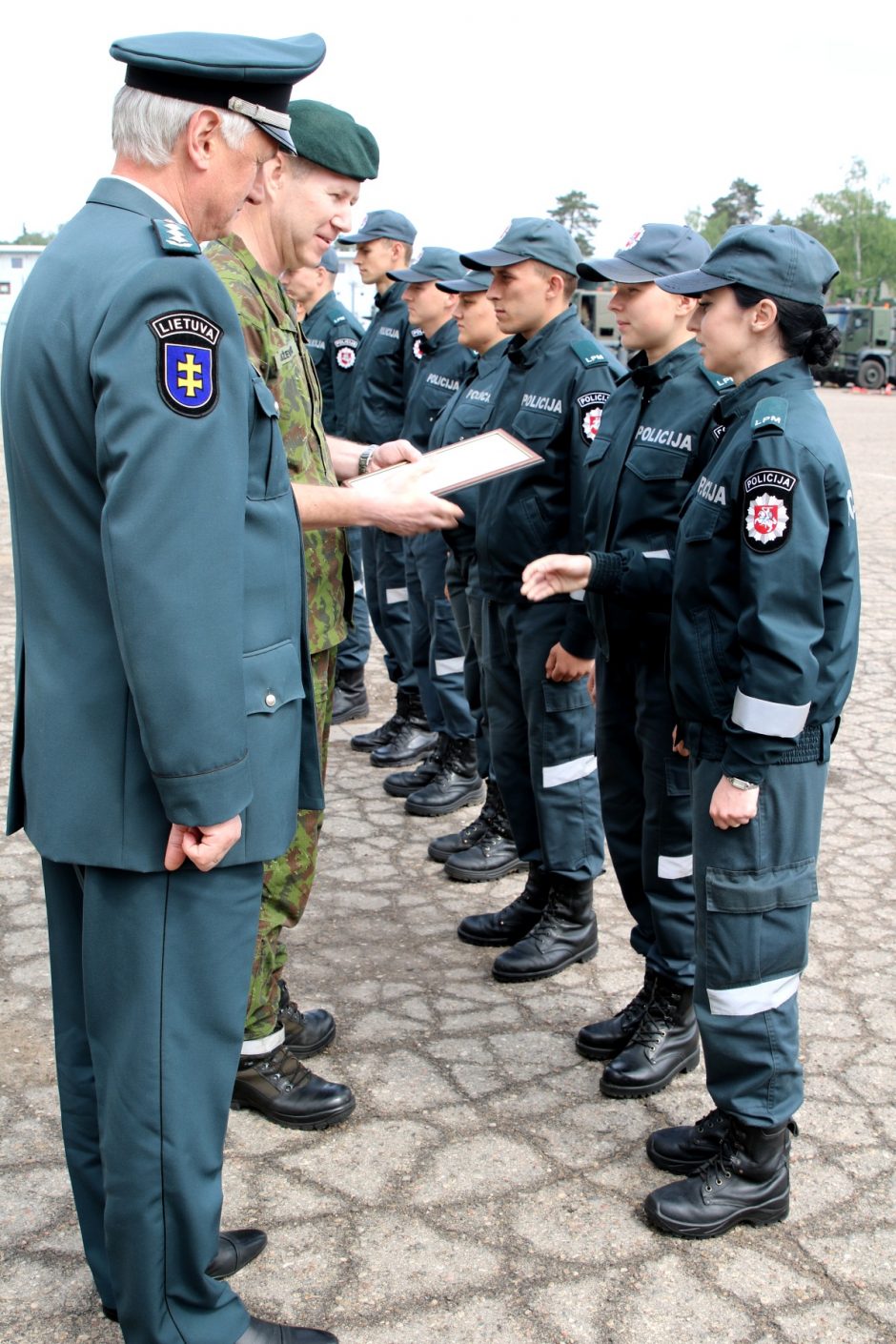 Kursantai įveikė dar vieną sunkų išbandymą