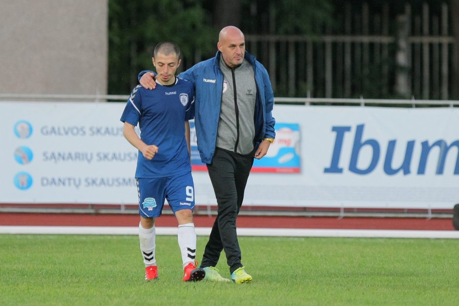 „Stumbro“ ir „Trakų“ futbolininkai sužaidė be įvarčių