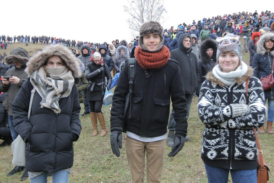 Neeilinės Užgavėnės: varyti žiemos nereikėjo – ji pati pabėgo