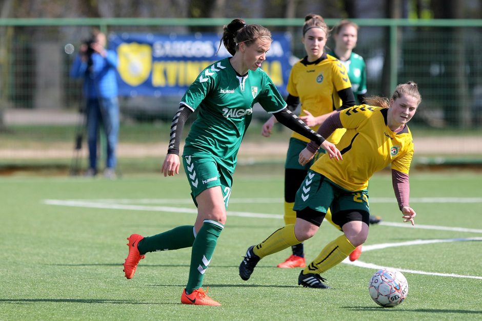 Moterų A lyga: „Kauno Žalgiris“ – Šiaulių SG-FA 12:0