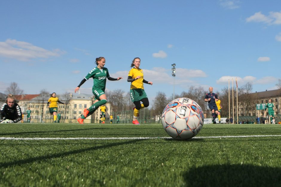 Moterų A lyga: „Kauno Žalgiris“ – Šiaulių SG-FA 12:0