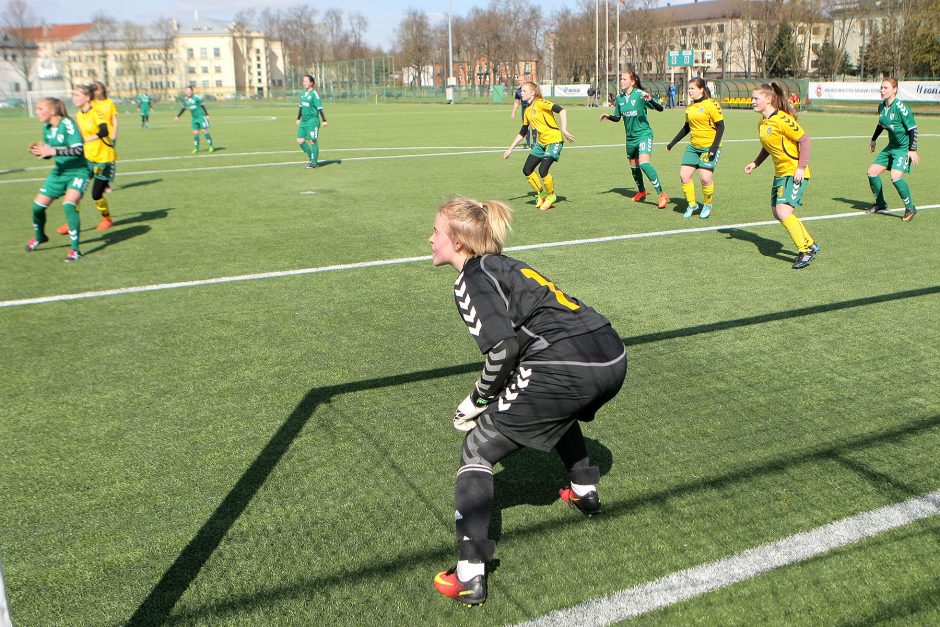 Moterų A lyga: „Kauno Žalgiris“ – Šiaulių SG-FA 12:0