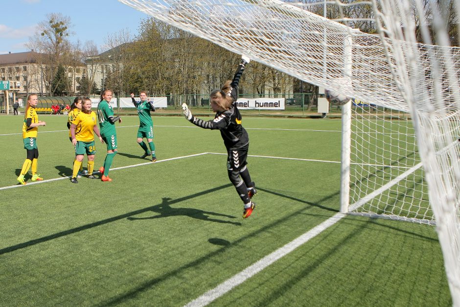 Moterų A lyga: „Kauno Žalgiris“ – Šiaulių SG-FA 12:0