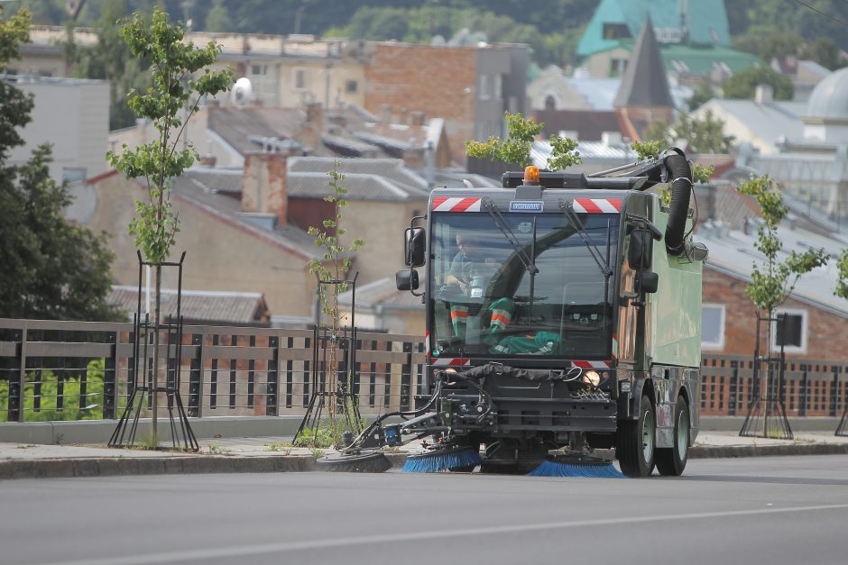 Švarios gatvės – atgaiva miestui