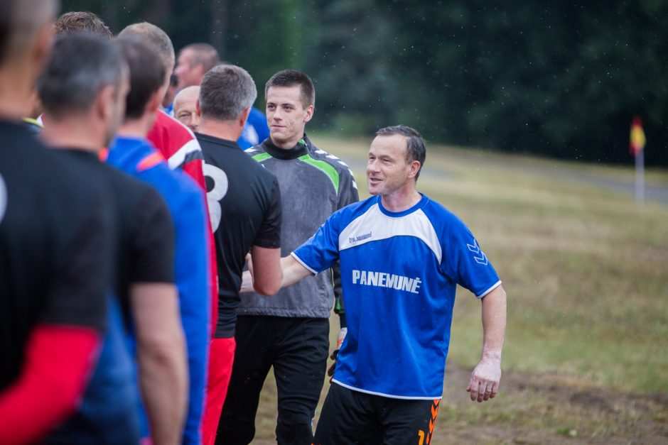 Žaidėjams „kalti golus“ linkėjęs V. Matijošaitis: Kaunas tikrai neabejingas futbolui