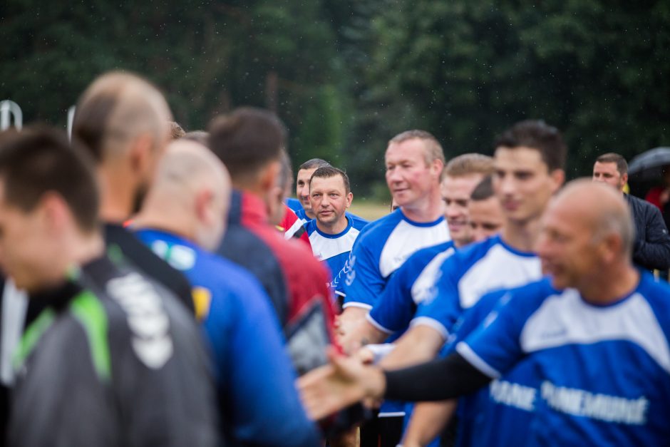 Žaidėjams „kalti golus“ linkėjęs V. Matijošaitis: Kaunas tikrai neabejingas futbolui