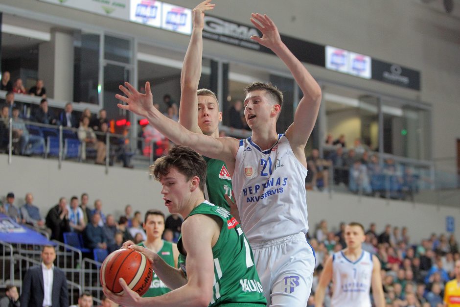 NKL finalas: „Neptūnas-Akv.“ – „Žalgiris-2“ 68:57