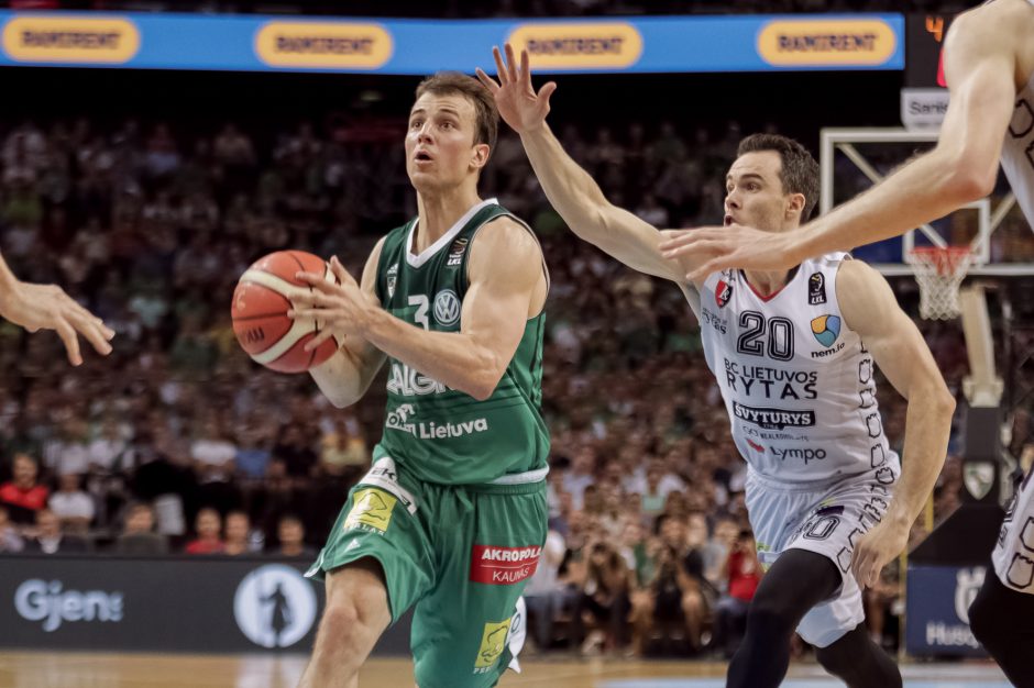 LKL finalas: „Žalgiris“ – „Lietuvos rytas“ 80:70