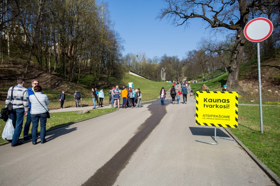 „Kaunas tvarkosi“: miestą ir jo parkus švarino ir darželinukai