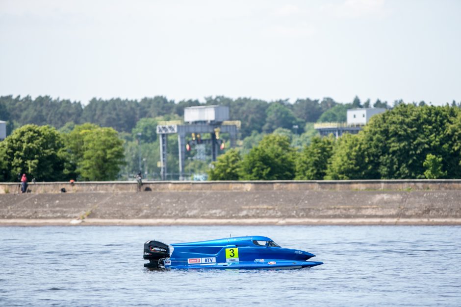 F2 vandens formulių lenktynės: E. Riabko aplenkė tik italas 