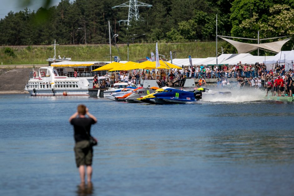 F2 vandens formulių lenktynės: E. Riabko aplenkė tik italas 