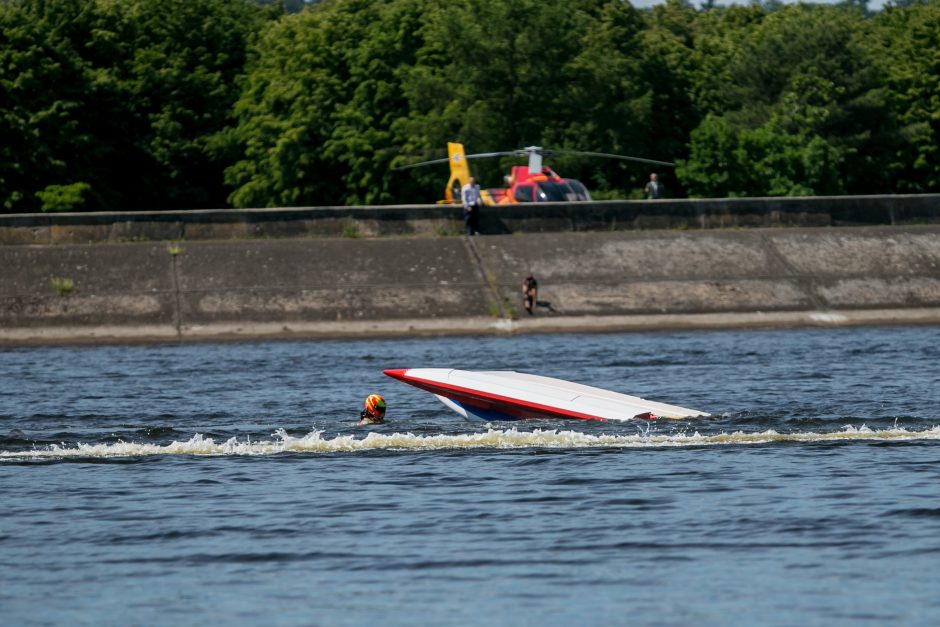 F2 vandens formulių lenktynės: E. Riabko aplenkė tik italas 