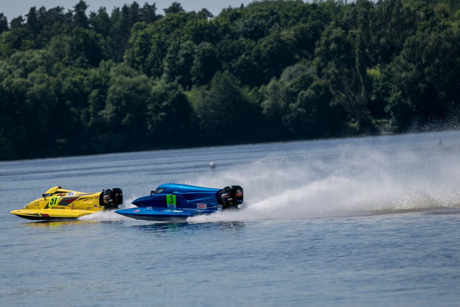 F2 vandens formulių lenktynės: E. Riabko aplenkė tik italas 