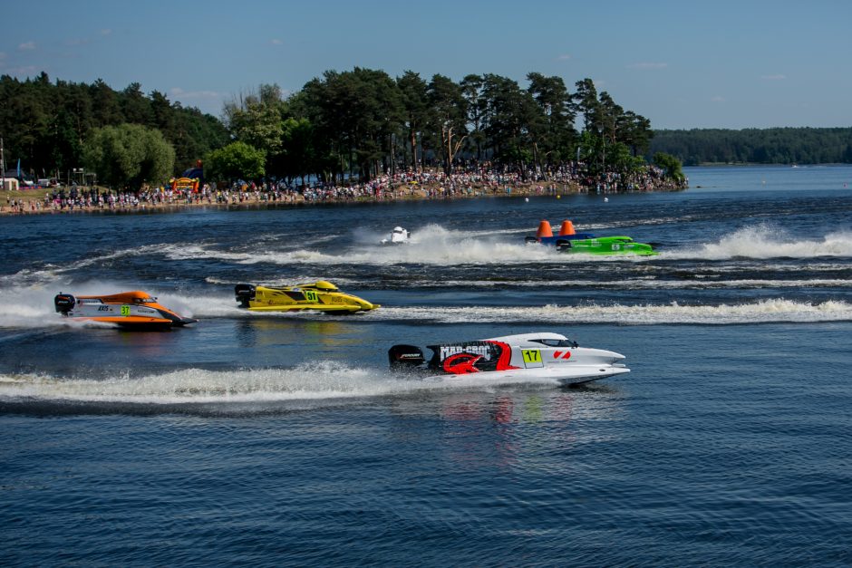 F2 vandens formulių lenktynės: E. Riabko aplenkė tik italas 