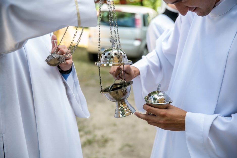 Pal. Teofiliaus relikvijų priėmimo iškilmė