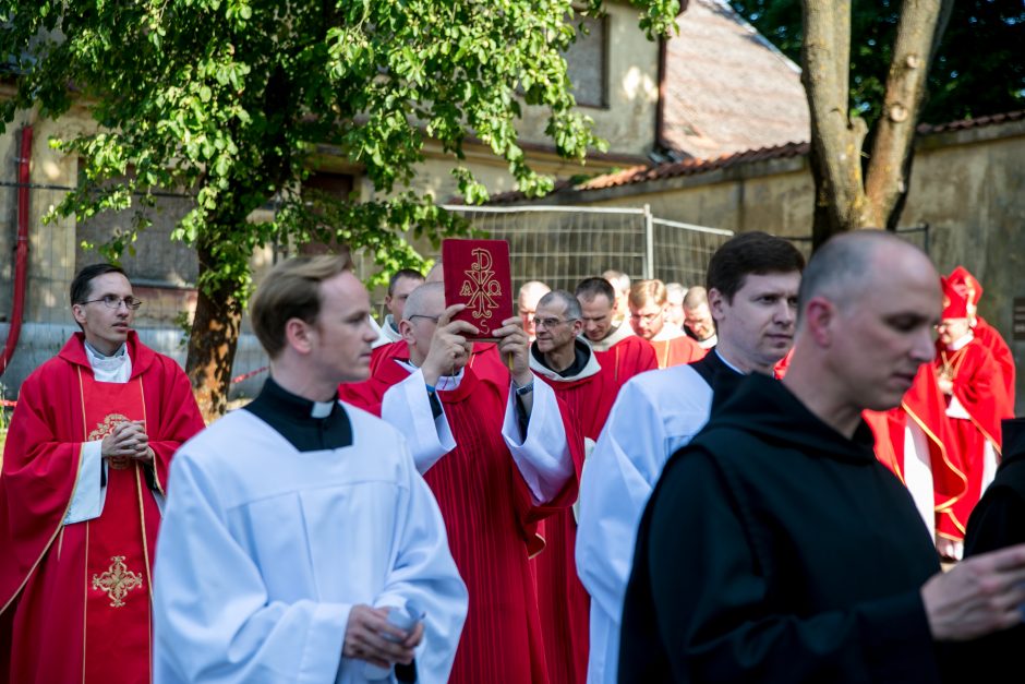 Pal. Teofiliaus relikvijų priėmimo iškilmė