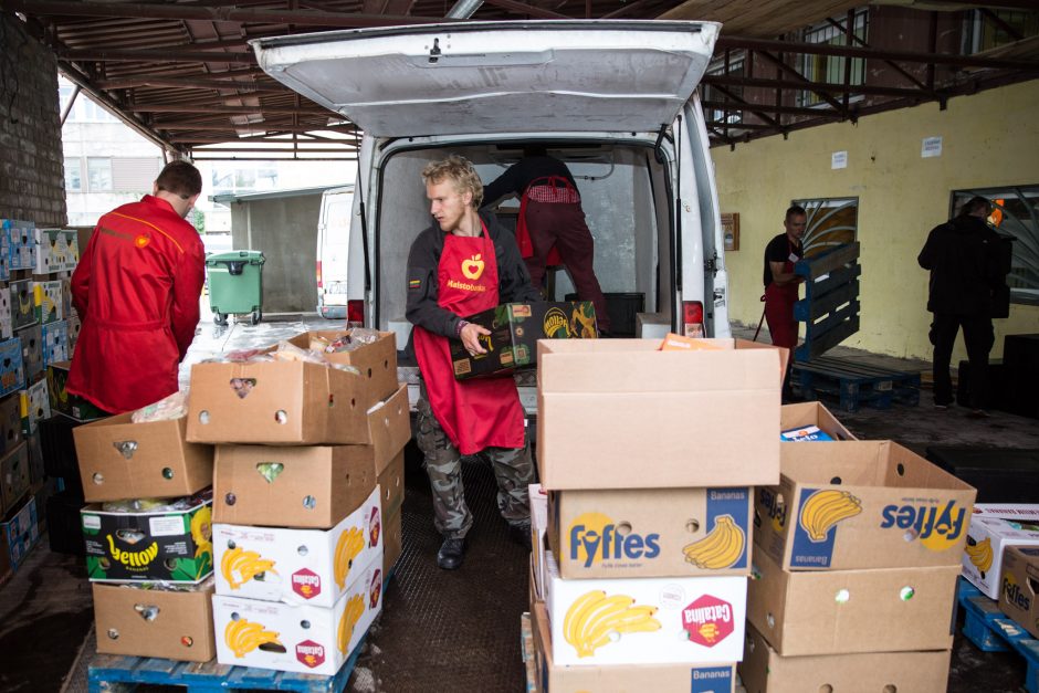 Per mėnesį „Maisto bankui“ paaukota beveik 120 tūkst. eurų