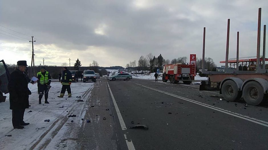 Kraupi avarija Alytaus rajone, yra žuvusiųjų 