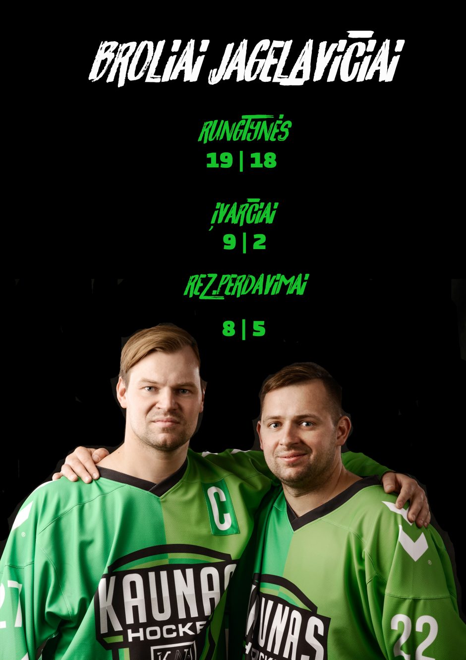 „Kaunas Hockey“: rezultatyviausi, ištvermingiausi ir aršiausi žaidėjai