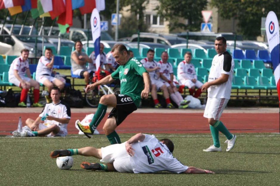 Tradiciniame žurnalistų futbolo turnyre varžysis devynių valstybių komandos