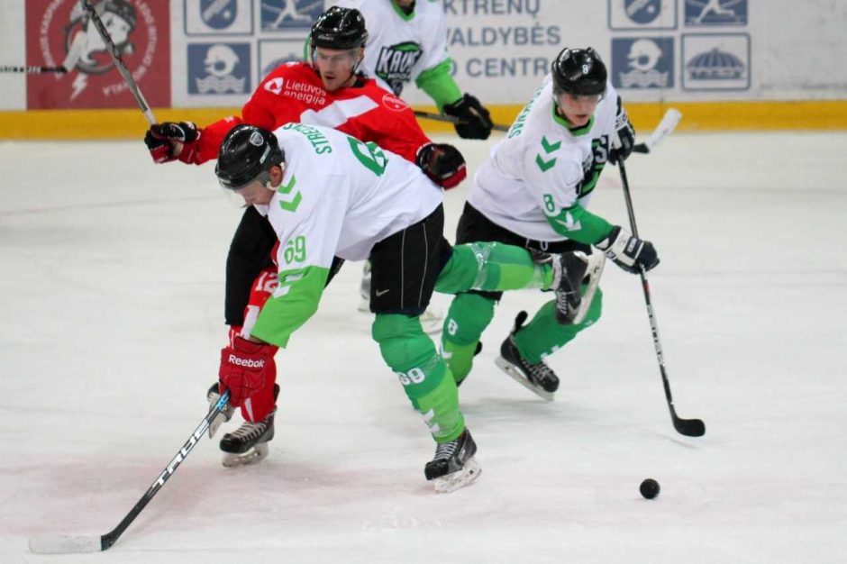 „Energijos“ ledo ritulininkai atsirevanšavo „Kaunas Hockey“ ekipai