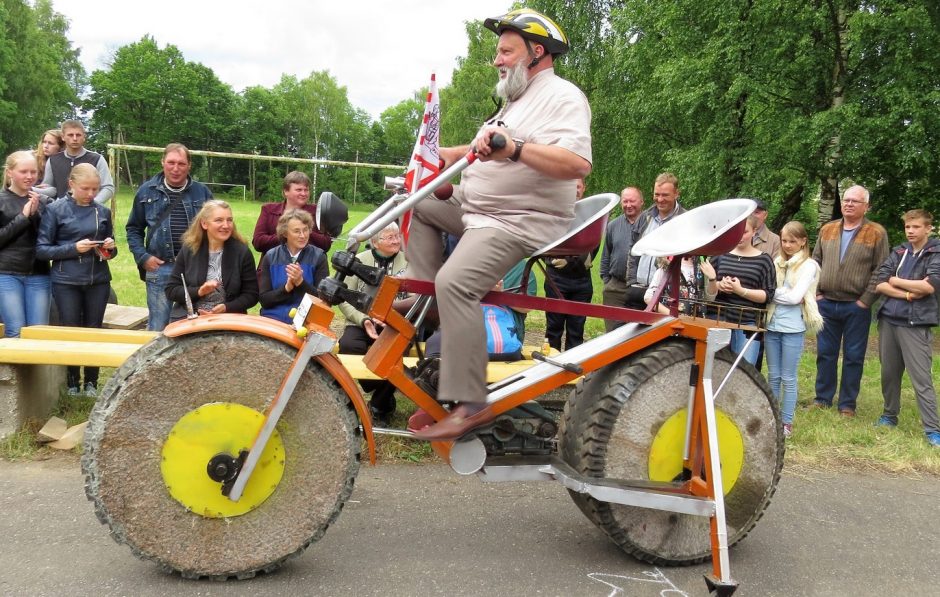 Žemaitiškas dviratis pripažintas sunkiausiu pasaulyje