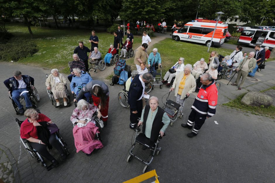 Gyventojų evakuacija Vokietijoje