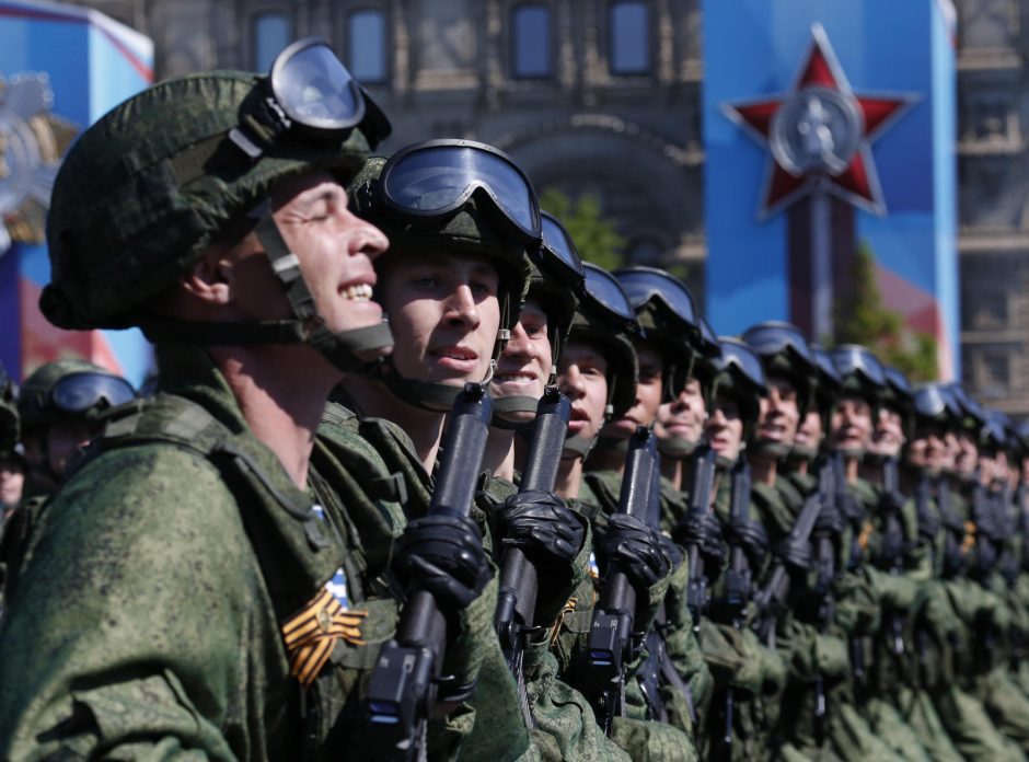 Maskvoje – tradicinis Pergalės dienos paradas