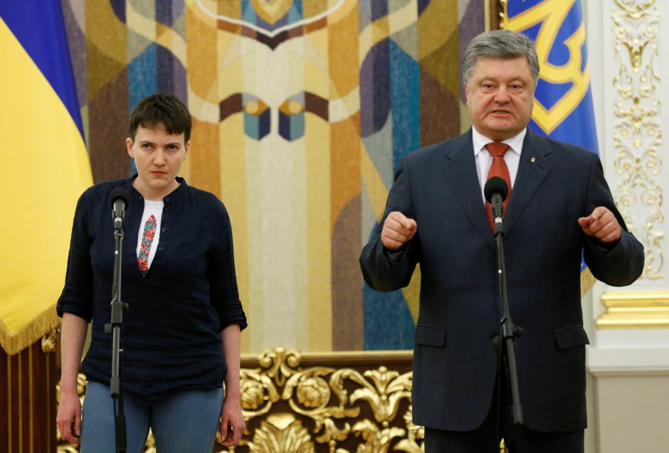 N. Savčenko sugrįžo į Ukrainą