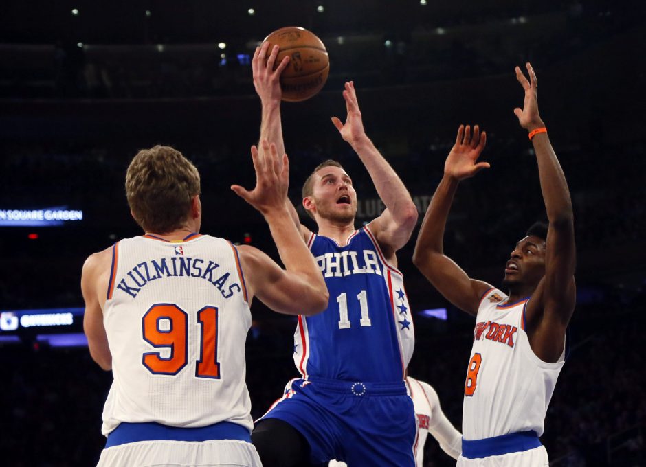 NBA: „New York Knicks“ pergalę išplėšė paskutinę sekundę