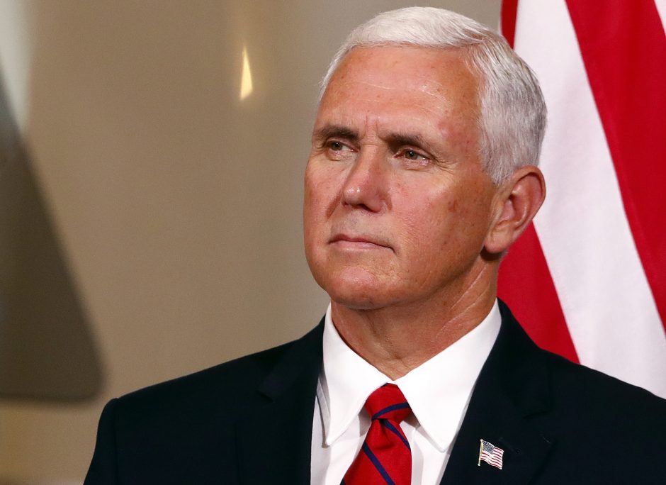 M. Pence'as: JAV palaiko ir visada palaikys Baltijos šalis