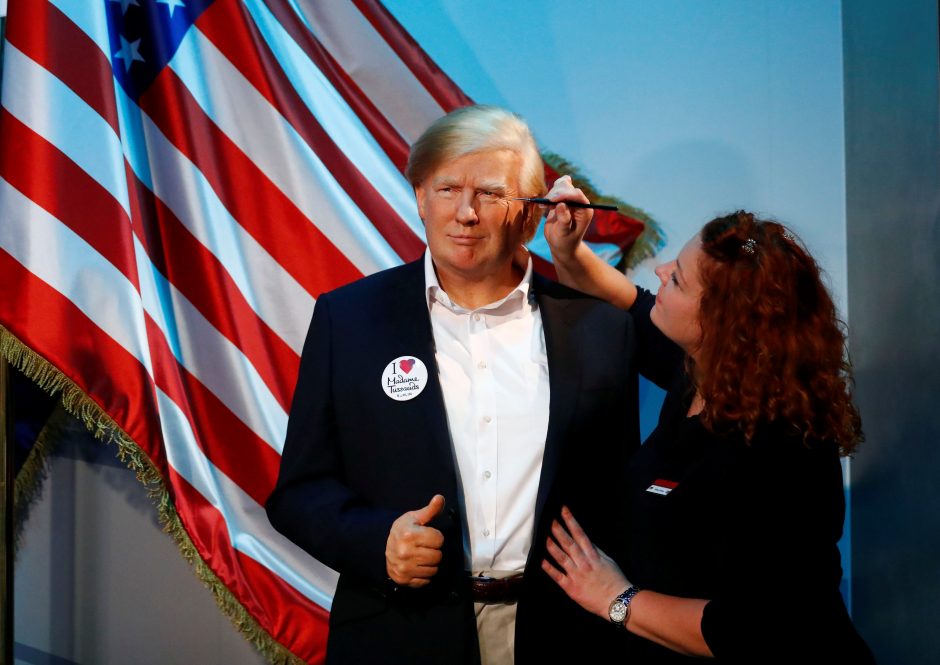 Berlyno Madame Tussauds muziejuje atsidurs ir D. Trumpas