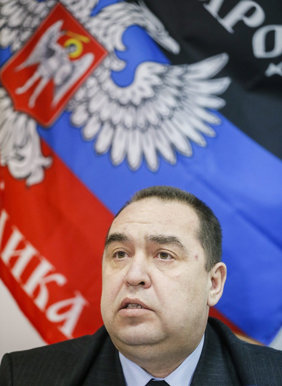 Kijevas: Luhansko separatistų vadas pabėgo į Rusiją