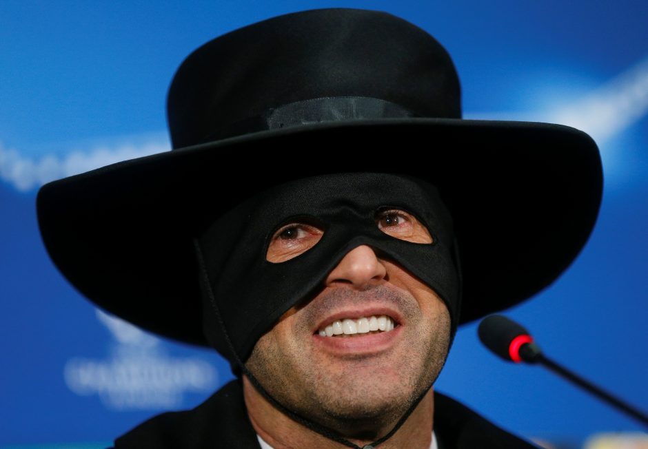 Ukrainos klubo treneris pavirto į Zorro po pergalės prieš „Manchester City“