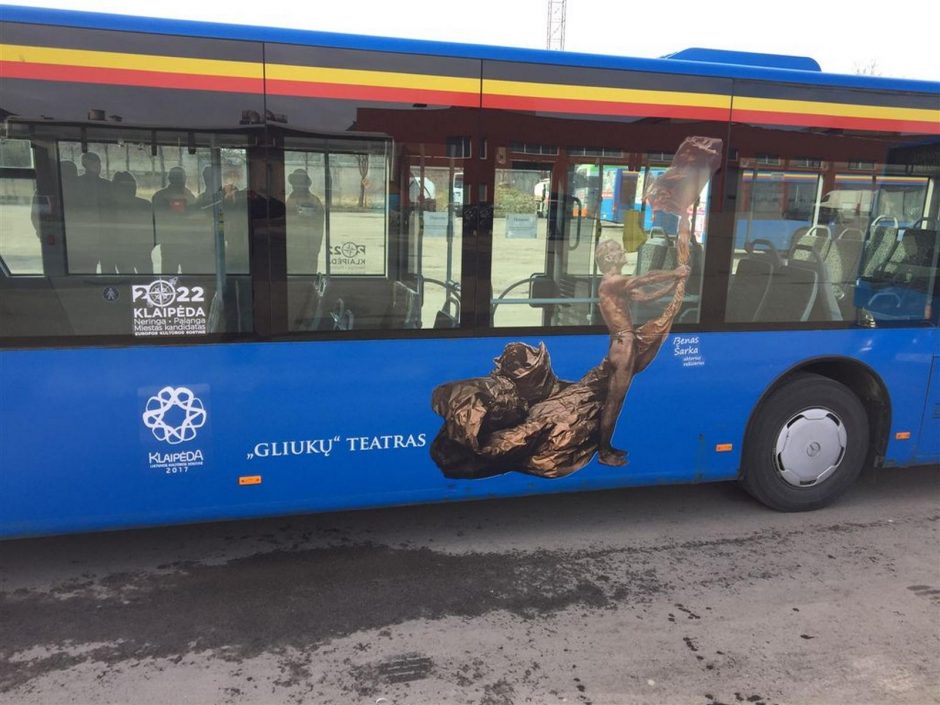 Į Klaipėdos gatves išriedėjo „kultūringi“ autobusai