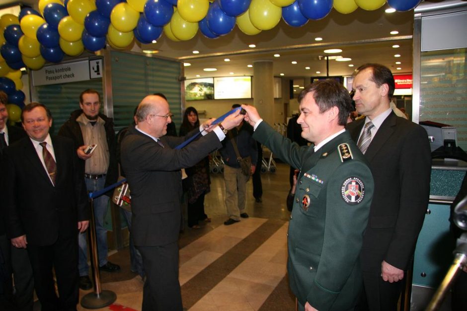 Prieš 10 metų Lietuva žengė paskutinį žingsnį įsiliedama į Šengeno erdvę