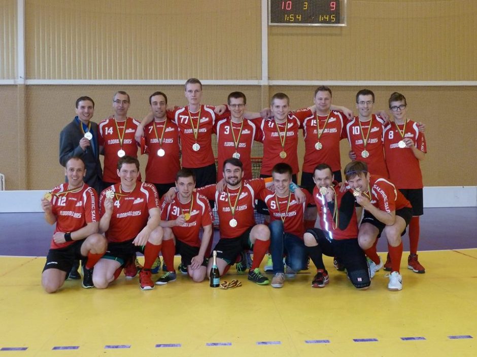 Lietuvos grindų riedulyje naujas čempionas – „FLC Vilnius“