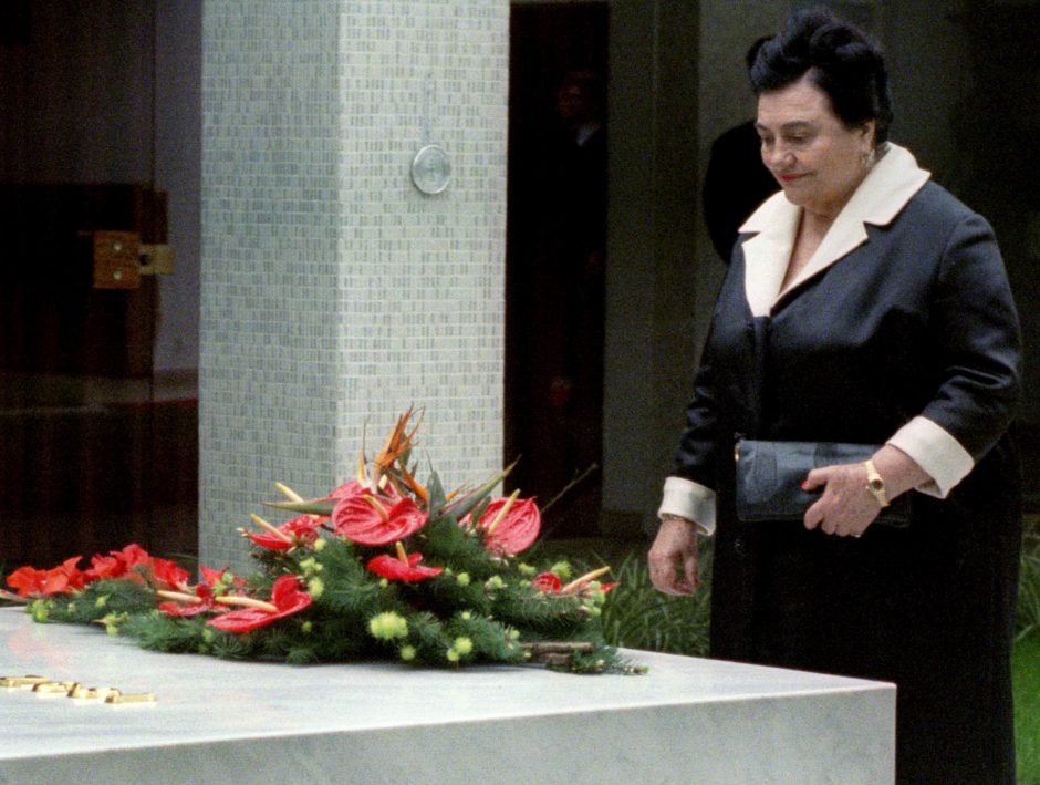 Mirė buvusio Jugoslavijos diktatoriaus Tito našlė