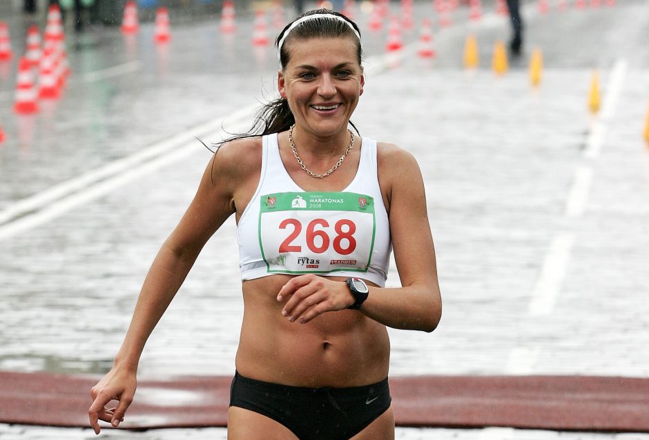 Hamburgo maratone bėgikė D. Lobačevskė įvykdė olimpinį normatyvą
