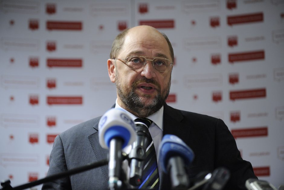 M. Schulzas nesieks Vokietijos užsienio reikalų ministro posto