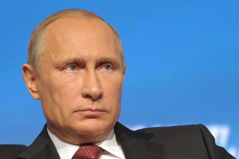 V. Putinas: sankcijos Rusijai nesutrukdys tapti ekonomine galia