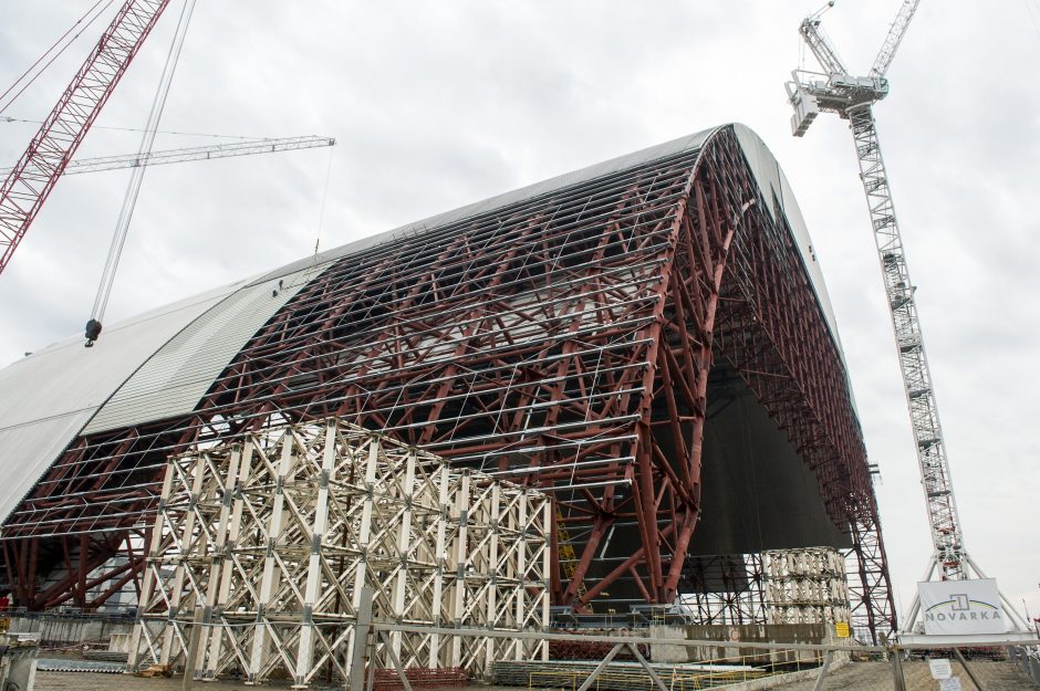 Lietuva gali prisidėti prie Černobylio AE sarkofago statybos