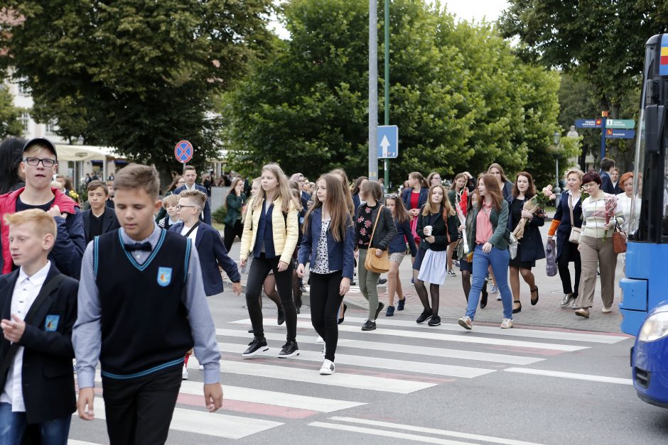 Klaipėdoje paskelbti nauji mokslo metai