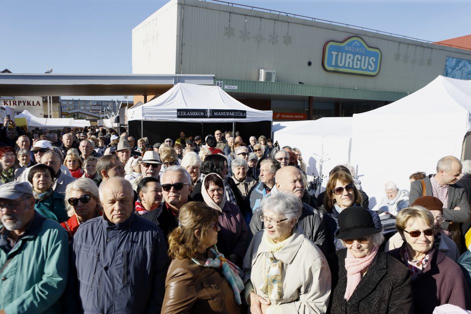 Naujojo turgaus atidarymas po rekonstrukcijos 