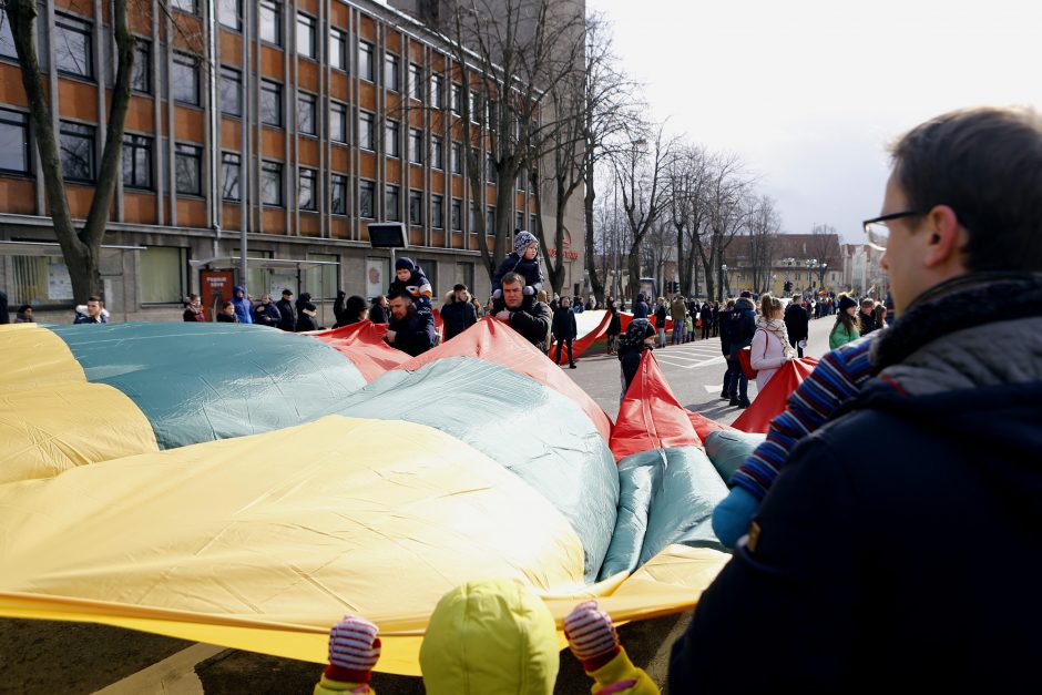 Nepriklausomybės šventėje Klaipėdoje – dangaus akibrokštas