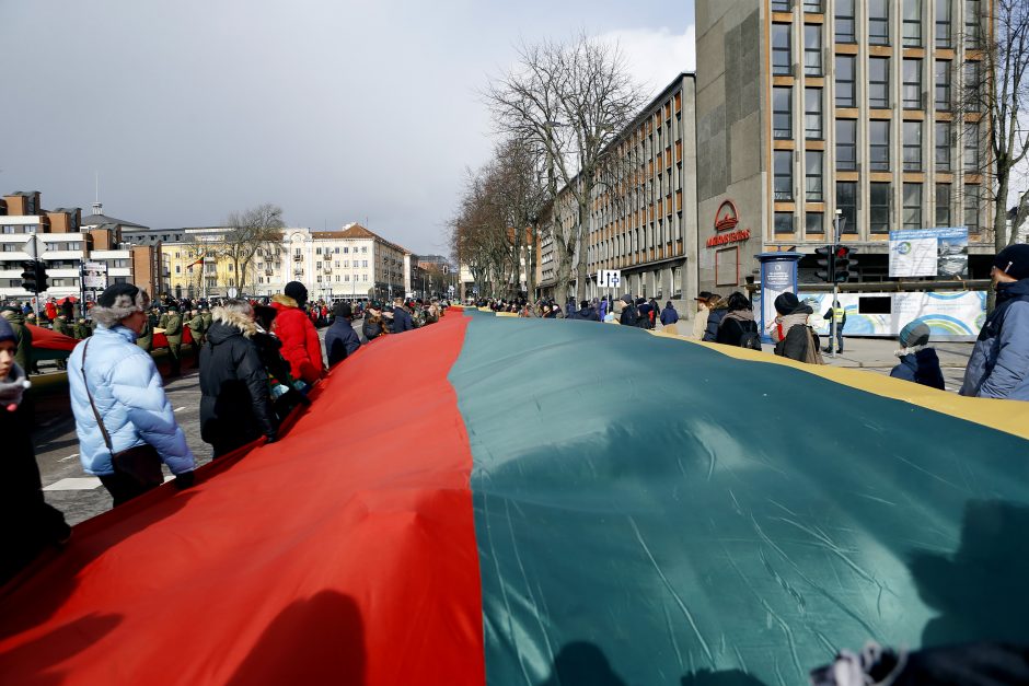 Nepriklausomybės šventėje Klaipėdoje – dangaus akibrokštas