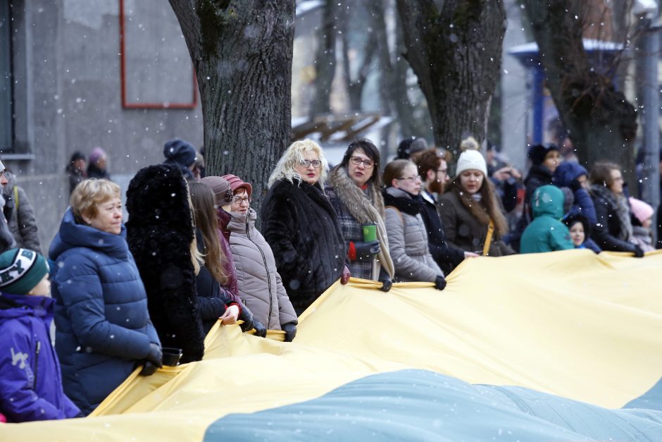 Nepriklausomybės šventėje Klaipėdoje – dangaus akibrokštas