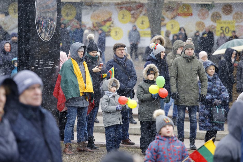 Nepriklausomybės šventėje Klaipėdoje – dangaus akibrokštas